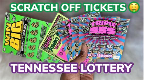 tennessee lottery scratch offs.